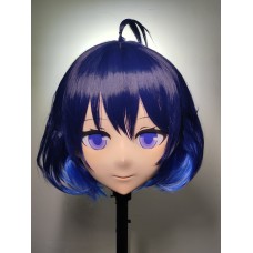 (NFD03)Customize Handmade Crossdress Full Head Female/Girl Resin Japanese Cartoon Character Animego Cosplay Kigurumi Mask